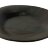 15.5" Round Platter - Charcoal